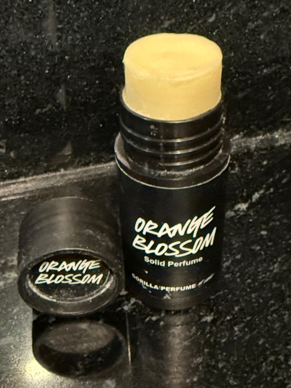 “Lush” by Gorilla perfume in Orange Blossom solid discontinued-rare find